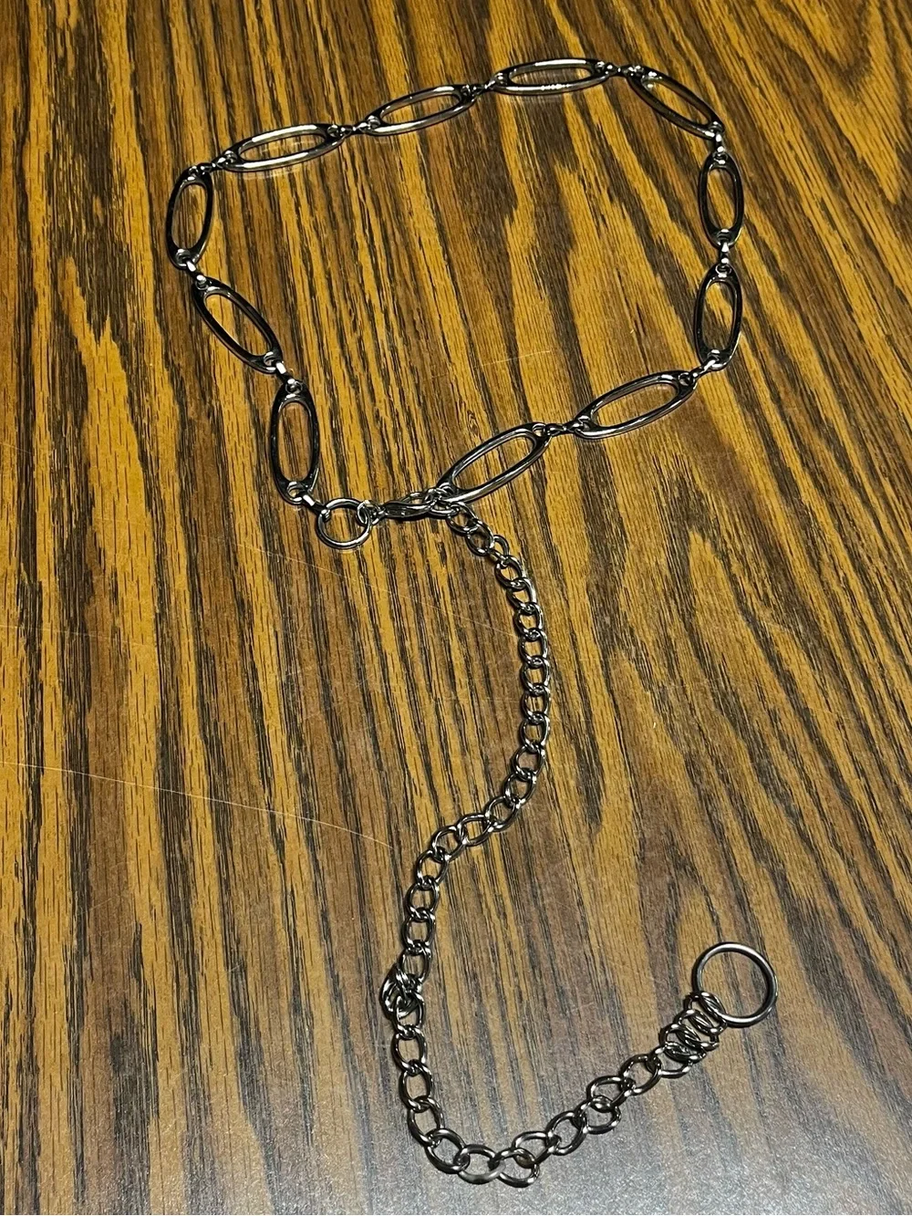Silver Chain Link Body Belt – Women Accessories